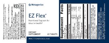 Metagenics EZ Flex - supplement