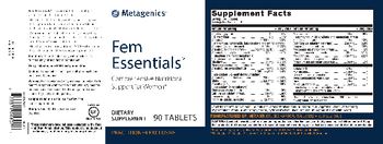 Metagenics Fem Essentials - supplement