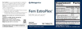 Metagenics Fem EstroPlex - supplement