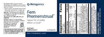 Metagenics Fem Premenstrual - supplement