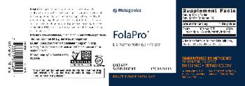 Metagenics FolaPro - supplement