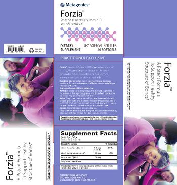 Metagenics Forzia - supplement