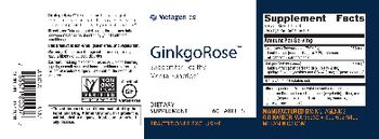 Metagenics GinkgoRose - supplement