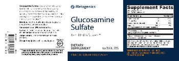 Metagenics Glucosamine Sulfate - supplement