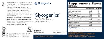 Metagenics Glycogenics - supplement