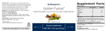 Metagenics Golden Fusion - supplement