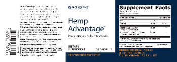 Metagenics Hemp Advantage - supplement