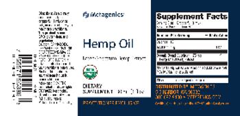 Metagenics Hemp Oil - supplement