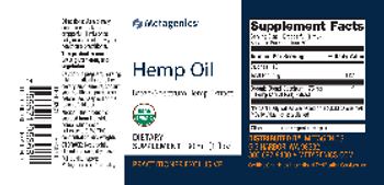 Metagenics Hemp Oil - supplement
