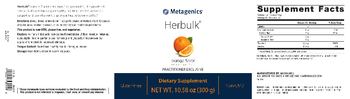 Metagenics Herbulk Orange Flavor - supplement
