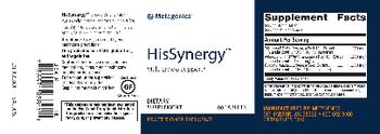 Metagenics HisSynergy - supplement
