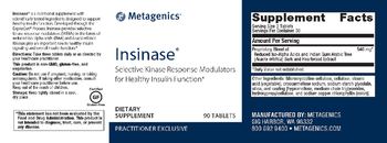 Metagenics Insinase - supplement