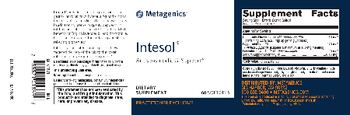 Metagenics Intesol - supplement