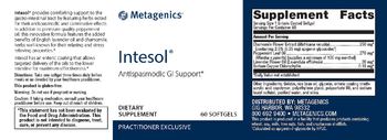 Metagenics Intesol - supplement