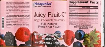 Metagenics Juicy Fruit-C - supplement