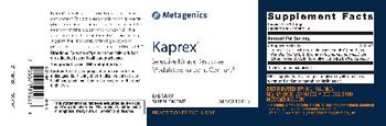 Metagenics Kaprex - supplement