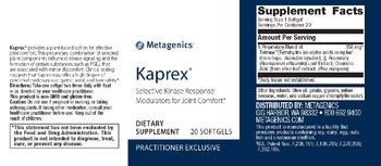 Metagenics Kaprex - supplement