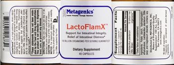 Metagenics LactoFlamX - supplement