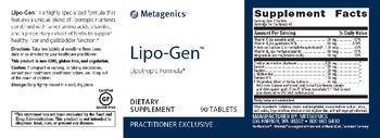 Metagenics Lipo-Gen - supplement