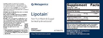 Metagenics Lipotain - supplement