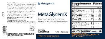 Metagenics MetaGlycemX - supplement