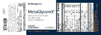 Metagenics MetaGlycemX - supplement