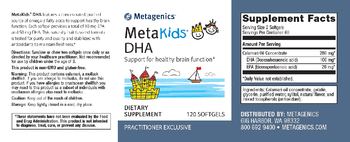 Metagenics MetaKids DHA - supplement