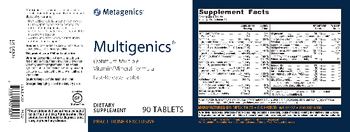 Metagenics Multigenics - supplement