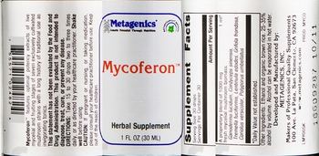 Metagenics Mycoferon - herbal supplement