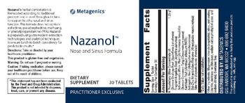 Metagenics Nazanol - herbal supplement