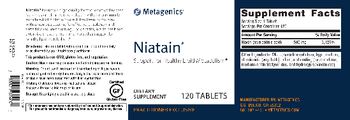 Metagenics Niatain - supplement