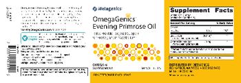 Metagenics OmegaGenics Evening Primrose Oil - omega6 supplement