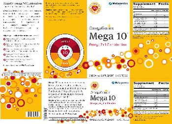 Metagenics OmegaGenics Mega 10 - omega 7 3 supplement