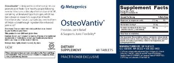 Metagenics OsteoVantiv - supplement