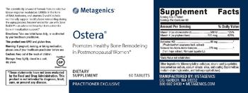 Metagenics Ostera - supplement