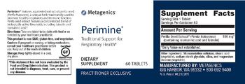 Metagenics Perimine - herbal supplement