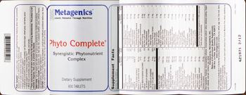 Metagenics Phyto Complete - supplement