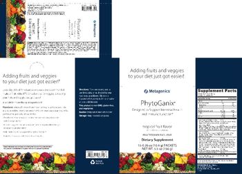 Metagenics PhytoGanix Tropical Fruit Flavor - supplement