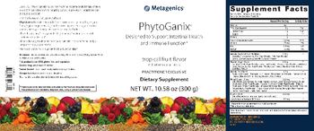 Metagenics PhytoGanix Tropical Fruit Flavor - supplement