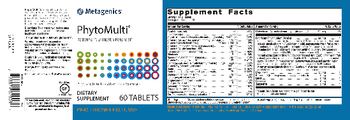 Metagenics PhytoMulti - supplement