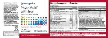 Metagenics PhytoMulti with Iron - supplement