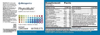 Metagenics PhytoMulti - supplement