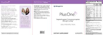 Metagenics PlusOne - supplement