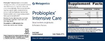 Metagenics Probioplex Intensive Care - supplement