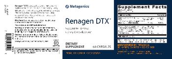 Metagenics Renagen DTX - supplement