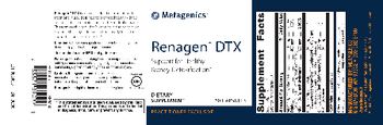 Metagenics Renagen DTX - supplement