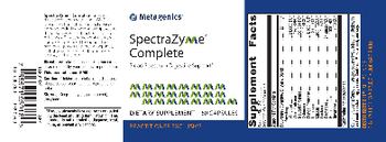 Metagenics SpectraZyme Complete - supplement