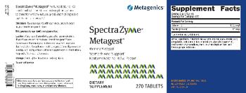 Metagenics SpectraZyme Metagest - supplement