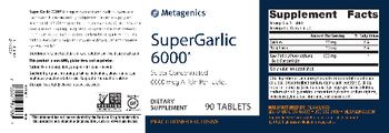 Metagenics SuperGarlic 6000 - supplement