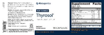 Metagenics Thyrosol - supplement